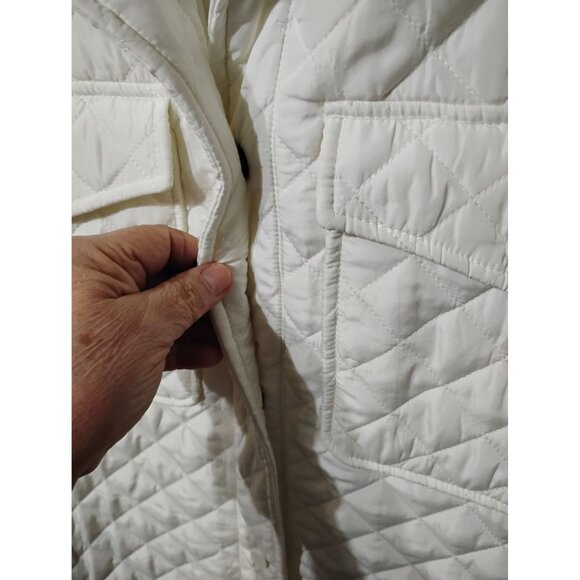 Lucky Brand Quilted coat no hood, light weight snap front school, office LB 192 - Picture 4 of 7